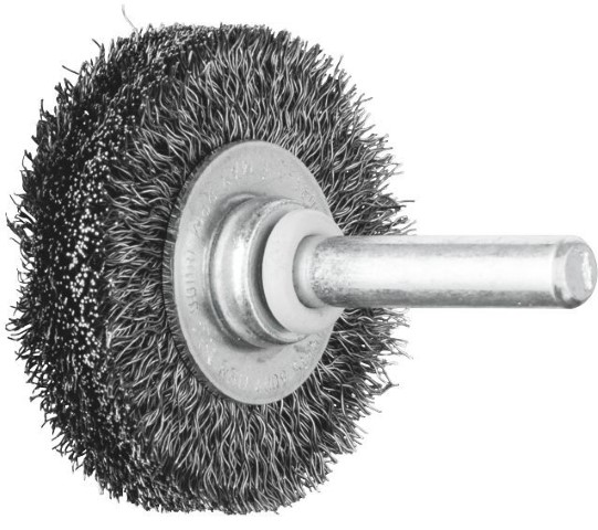 PFERD MOUNTED WHEEL BRUSH CRIMPED STEEL 40X9X6MM RBU ST 0.20 SG